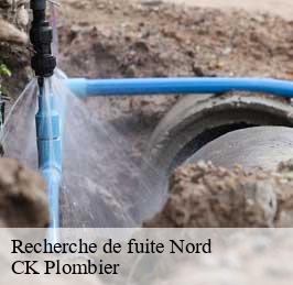 Recherche de fuite 59 Nord  CK Plombier