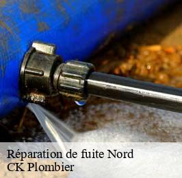 Réparation de fuite 59 Nord  CK Plombier