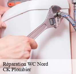 Réparation WC 59 Nord  CK Plombier