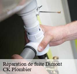 Réparation de fuite  dimont-59216 CK Plombier