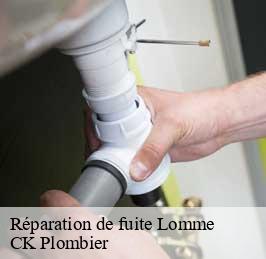 Réparation de fuite  lomme-59160 CK Plombier