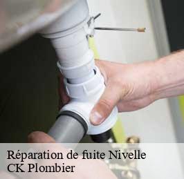 Réparation de fuite  nivelle-59230 CK Plombier