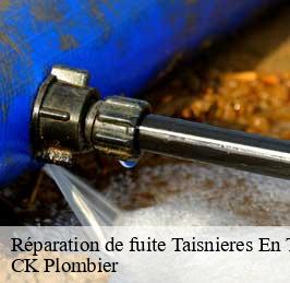 Réparation de fuite  taisnieres-en-thierache-59550 CK Plombier