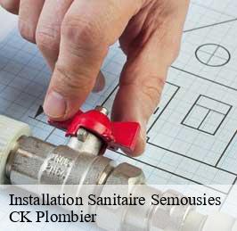Installation Sanitaire  semousies-59440 CK Plombier