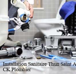 Installation Sanitaire  thun-saint-amand-59158 CK Plombier