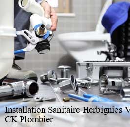 Installation Sanitaire  herbignies-villereau-59530 CK Plombier