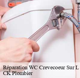 Réparation WC  crevecoeur-sur-l-escaut-59258 CK Plombier