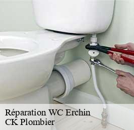 Réparation WC erchin-59169 CK Plombier