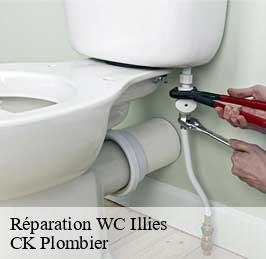 Réparation WC  illies-59480 CK Plombier