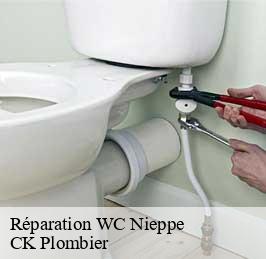 Réparation WC  nieppe-59850 CK Plombier
