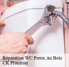 Réparation WC  preux-au-bois-59288 CK Plombier