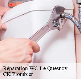 Réparation WC  le-quesnoy-59530 CK Plombier