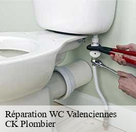 Réparation WC  valenciennes-59300 CK Plombier