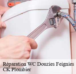 Réparation WC  douzies-feignies-59750 CK Plombier