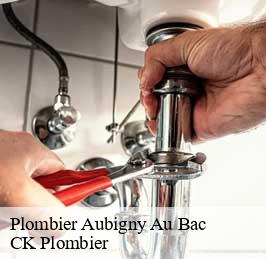Plombier  aubigny-au-bac-59265 CK Plombier