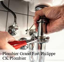 Plombier  grand-fort-philippe-59153 CK Plombier