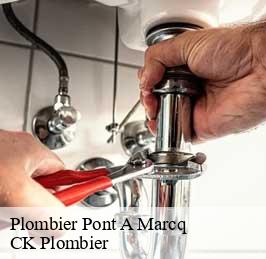Plombier  pont-a-marcq-59710 CK Plombier