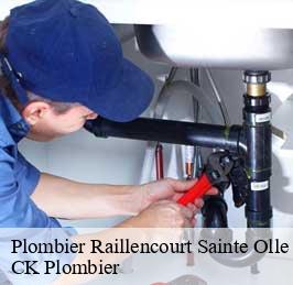 Plombier  raillencourt-sainte-olle-59554 CK Plombier