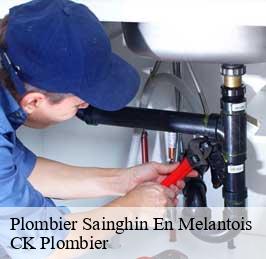 Plombier  sainghin-en-melantois-59262 CK Plombier