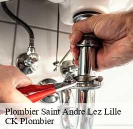 Plombier  saint-andre-lez-lille-59350 CK Plombier