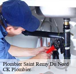 Plombier  saint-remy-du-nord-59330 CK Plombier