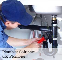 Plombier solrinnes-59740 CK Plombier