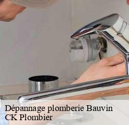 Dépannage plomberie  bauvin-59221 CK Plombier