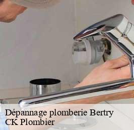 Dépannage plomberie  bertry-59980 CK Plombier