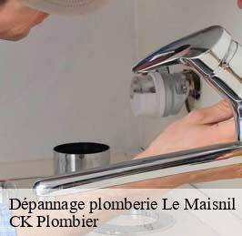 Dépannage plomberie le-maisnil-59134 CK Plombier