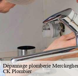 Dépannage plomberie  merckeghem-59470 CK Plombier