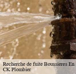 Recherche de fuite  boussieres-en-cambresis-59217 CK Plombier