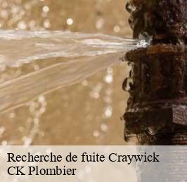 Recherche de fuite  craywick-59279 CK Plombier