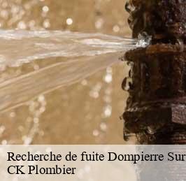 Recherche de fuite  dompierre-sur-helpe-59440 CK Plombier