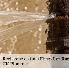 Recherche de fuite  flines-lez-raches-59148 CK Plombier