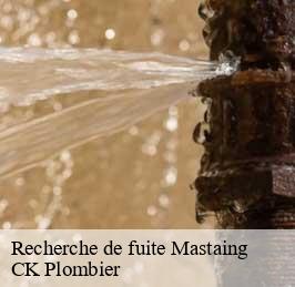 Recherche de fuite  mastaing-59172 CK Plombier