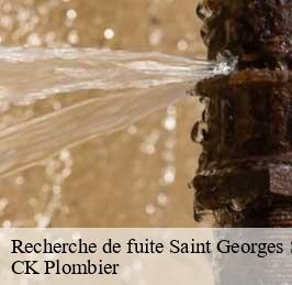 Recherche de fuite  saint-georges-sur-l-aa-59820 CK Plombier