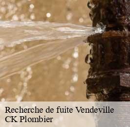 Recherche de fuite  vendeville-59175 CK Plombier