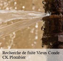 Recherche de fuite  vieux-conde-59690 CK Plombier