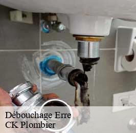 Débouchage  erre-59171 CK Plombier