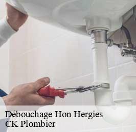 Débouchage  hon-hergies-59570 CK Plombier