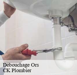 Débouchage  ors-59360 CK Plombier