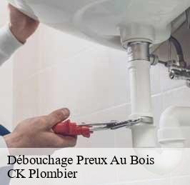 Débouchage preux-au-bois-59288 CK Plombier
