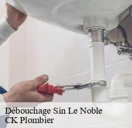 Débouchage  sin-le-noble-59450 CK Plombier
