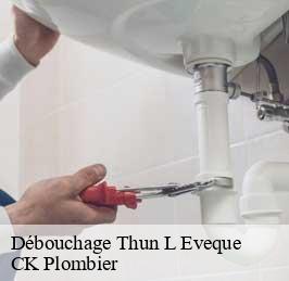 Débouchage  thun-l-eveque-59141 CK Plombier